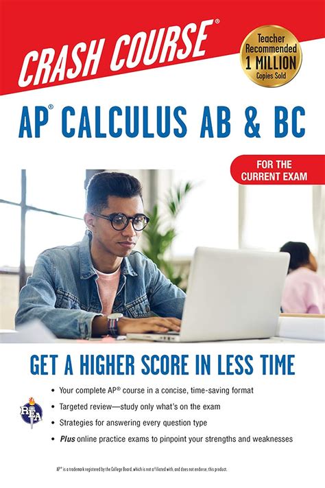 Buy Ap(r) Calculus AB & BC Crash Course 3rd Ed., Book + Online: Get a ...