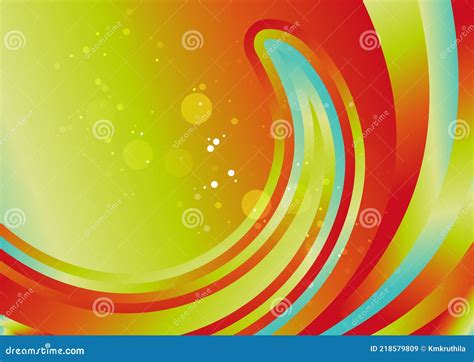 Abstract Red Green and Blue Curve Background Template Vector Eps Stock ...