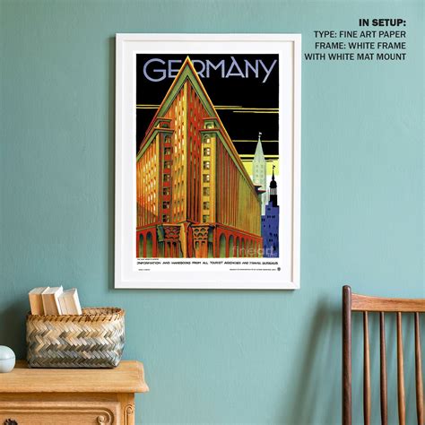 Buy Germany Travel Poster Art & Prints Online India at Best Price ...