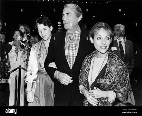 Gregory Peck with his family Actor Stock Photo - Alamy
