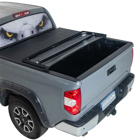 Logan Tonneau Cover Soft Tri-Fold Truck Bed for 2019-2025 Chevrolet Silverado/GMC Sierra 1500 5 ...