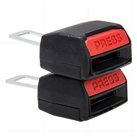 Clearance Universal Car Seat Belt Clip Extender Safety Seat Belt Lock Buckle Plug Thick Insert ...
