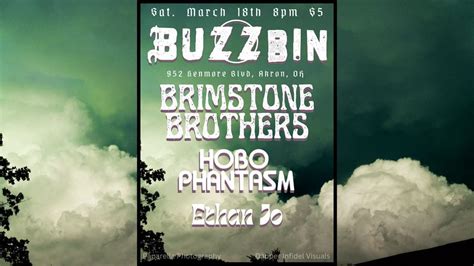 Brimstone Brothers with Hobo Phantasm and Ethan Jo at Buzzbin, Buzzbin ...