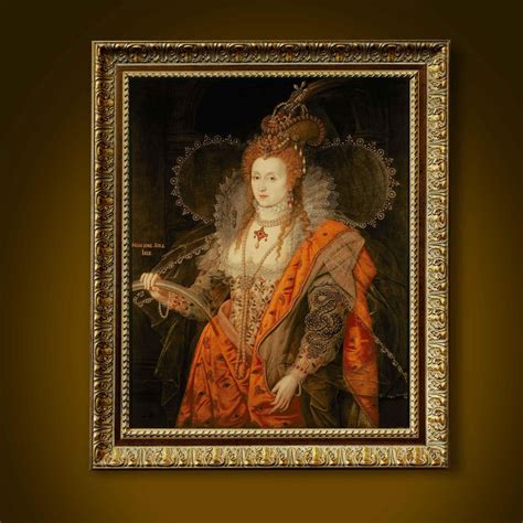 Rainbow Portrait of Elizabeth I - Digital Download | Historic Renaissance Artwork Print | Queen ...