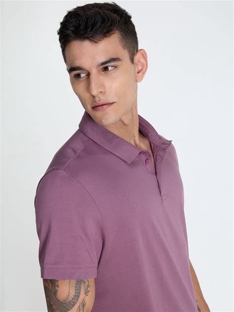 Thistle Supima Polo T-shirt - Regular Fit – CAVA Athleisure Pvt Ltd