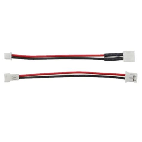 2pcs diy battery charging cable male & female for eachine e010 e010c rc ...