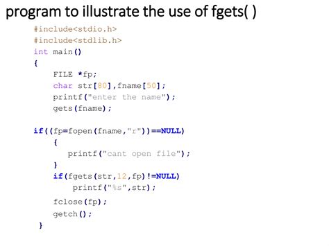 file management in c language | PPTX