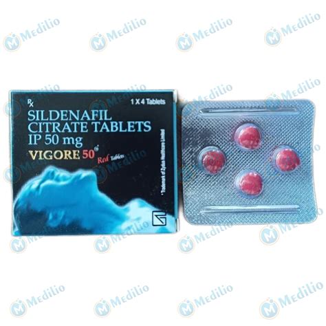 Vigore 50 Red Tablet