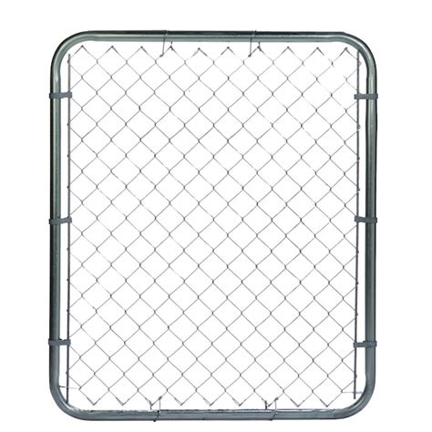 Merchants Metals 5-ft H x 3-1/2-ft W Galvanized Steel Walk-thru Chain ...