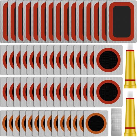 Amazon.com : Generic 114Pcs Bike Tire Repair Kit Rubber Bicycle Repair ...