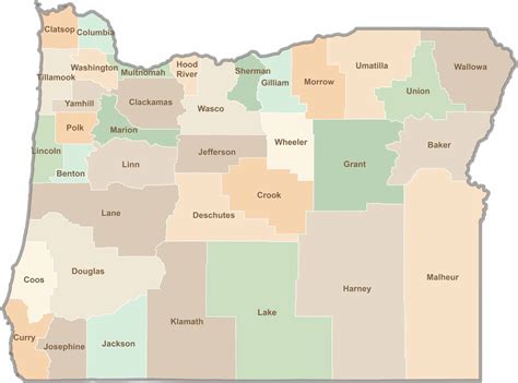 Deschutes County Map, Oregon - US County Maps
