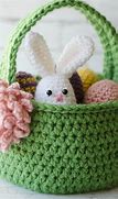 Image result for Crochet Easter Bunny Garland Pattern