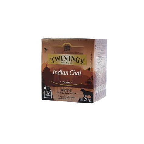 Té Indían Chai 10 unidades Twinings — La Molienda