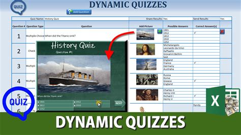Dynamic Quizzes in Excel 的图像结果