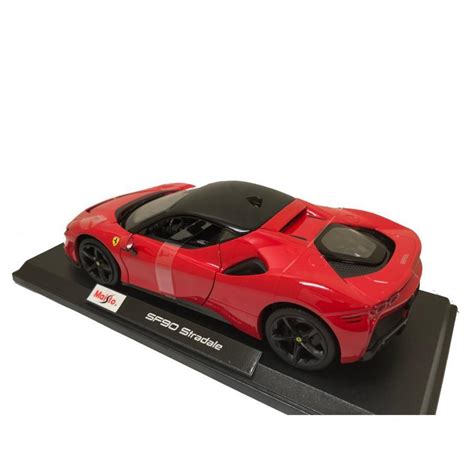 ミニカー Ferrari SF90 Stradale red 1/18 MAISTO【全国送料無料】 フェラーリ ストラダーレ クーペ マイ ...