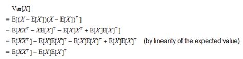Image result for Covariance Matrix Example