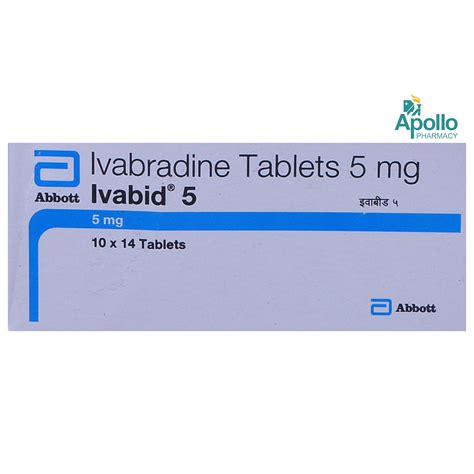 Ivabid 5 Tablet 14's Price, Uses, Side Effects, Composition - Apollo ...