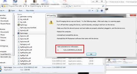 Image result for HP Scanner Error