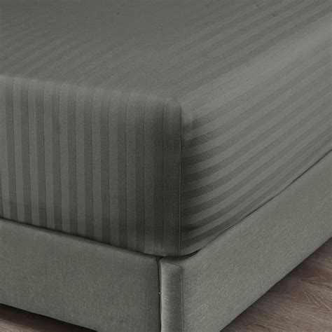 Twin Size Fitted Sheet 1 Piece - 400 Thread Count - 100% Egyptian ...