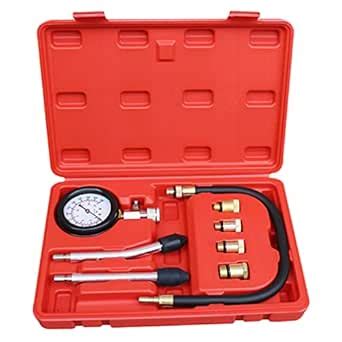 8pcs Oil Pressure Tester Engine Tester Oil Pressure Gauge Tester ...