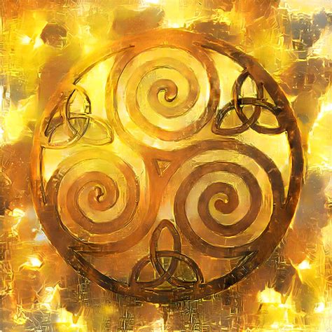 Download Gold, Triskele, Symbols. Royalty-Free Stock Illustration Image ...