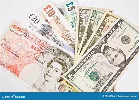 U.S. Dollar and the Pound Sterling Editorial Photo - Image of collage ...