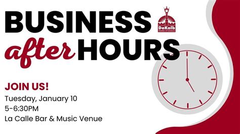 Business After Hours - La Calle Bar & Music Venue, 263 E. Lincoln Hwy ...