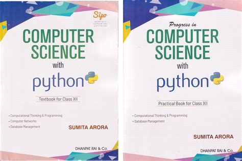 Progress In Computer Science With Python Textbook & Practical Book For ...