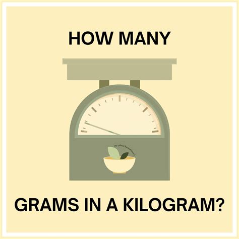 Kilograms And Grams