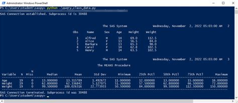 Image result for How Run Python Script On SAS Studio