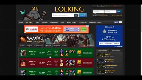 5 League of Legends Sites Like LolKing