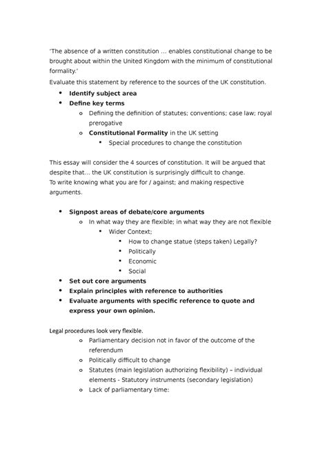 Workshop Record - Adv and Disadv. - ‘The absence of a written ...