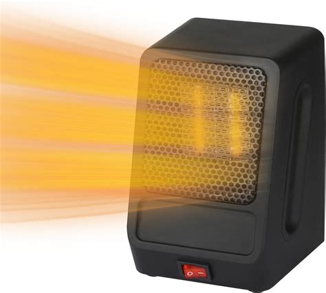 Amazon.com: Plug In Heater for Indoor Use - 500W Fast Heating Small ...