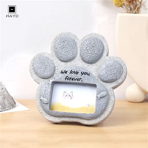 Pet Memorial Tombstone Resin Dog Cat Monuments Innovative Tribute ...