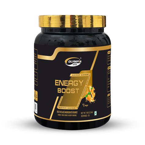 Energy Boost Orange 1kg | Electrolyte Workout Energy Drink – Olympia ...