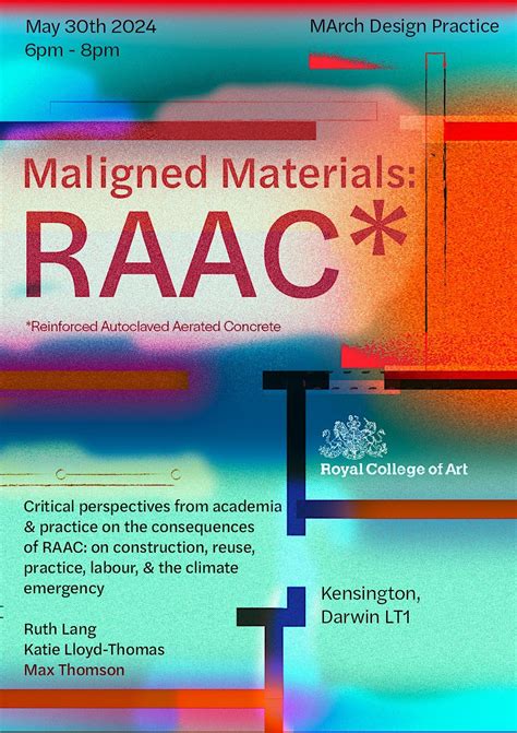 Maligned Materials: RAAC, Lecture Theatre 1, Darwin Building, Royal ...