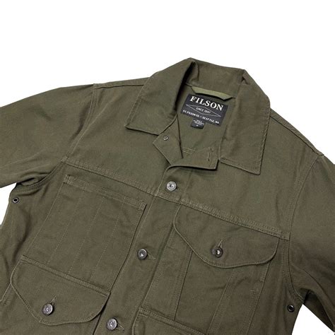 FILSON フィルソン SHORT CRUISER JACKET ショート クルーザー ジャケット col:OLIVE size:M ダック ...