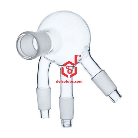 Adapter Distilling Receiver without Hose Connection, 24/40