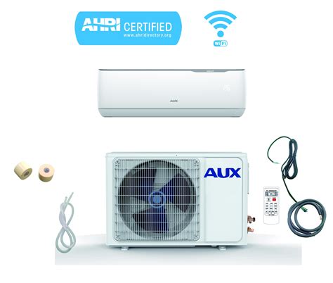 Buy AUX 24,000 BTU Ductless Mini Split Air Conditioner with WiFi, Heat ...