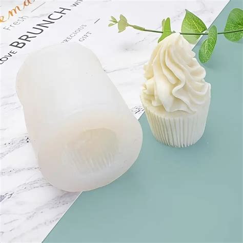 3D Ice Cream Silicone Candle Mold Fun Creativity Home Decoration Craft ...
