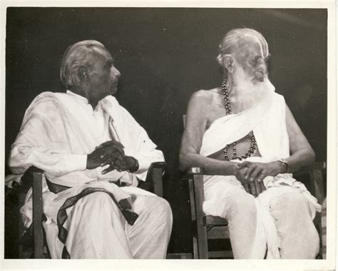 Personal picture showing T Krishnamacharya and BKS Iyengar sitting ...