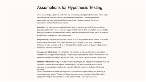 Hypothesis Testing Explained a Level 的图像结果