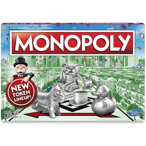 Buy Monopoly Game, Family Board Game for 2 to 6 Players, Monopoly Board ...