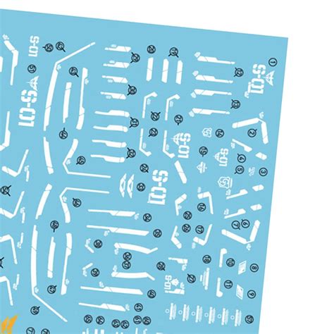 Water Slide Stickers Modeling Hobby RG Model Water Decal for RG 1/144 ...