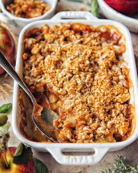 Apple crumble vegan gluten free – Artofit