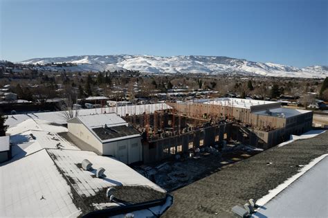 Winter Construction Shapes Up at Swope Middle School - United Construction