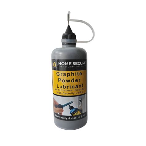 Home Secure™ Graphite Powder Lubricant for High Security Cylinder Locks ...