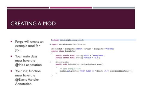 Image result for Make a Mod Forge Java