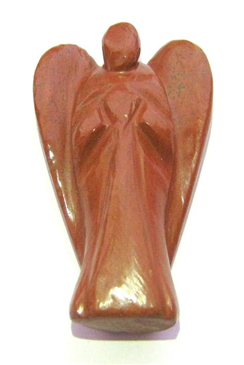Crystal Miracle 2 INCHES RED Jasper Fairy Angel Crystal Healing Reiki ...