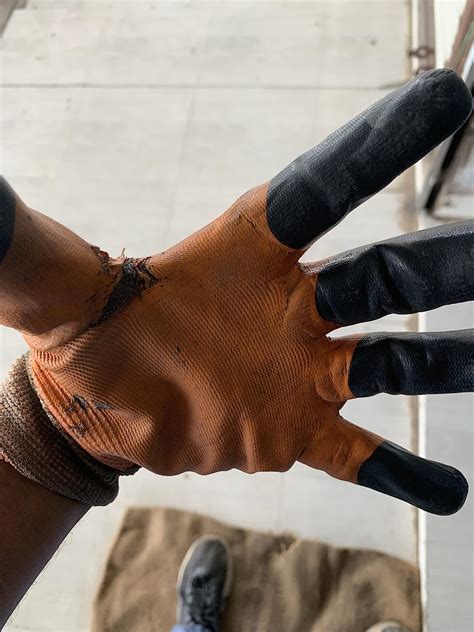 RK TRENDS R&P Industrial Safety Nylon Anti Cut Resistant Hand Gloves ...